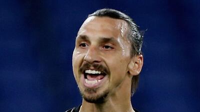 Zlatan Ibrahimovic was making his first AC Milan appearance since the end of lockdown. Getty