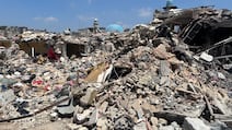 Ruins in Nabatieh, southern Lebanon. Jamie Prentis / The National