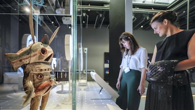 Fear not: a wooden masque from the indigenous Yup'ik people in Alaska, made around 1890-1910. Victor Besa / The National