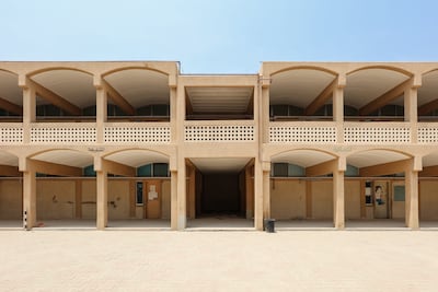 The triennial will return to Al-Qasimiyah School for its second staging. Photo: Sharjah Architecture Triennial
