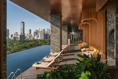 The hotel has a saltwater pool. Photo: Hyatt