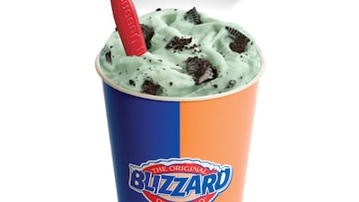 Dairy Queen opens this week at Yas Mall. Courtesy Dairy Queen