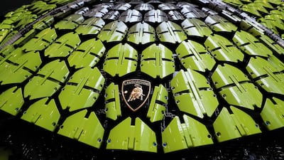 The Lego Technic Lamborghini Sian FKP 37 weights 2,200kg.