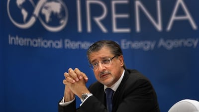 Adnan Z Amin, director-general of the International Renewable Energy Agency. Delores Johnson / The National