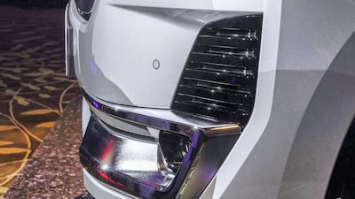 A side front view. Victor Besa / The National