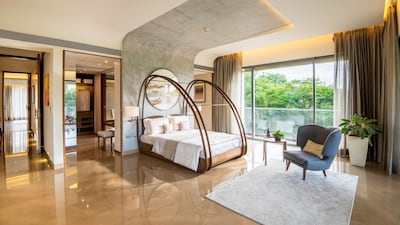 A bedroom at 219 Boat Club 