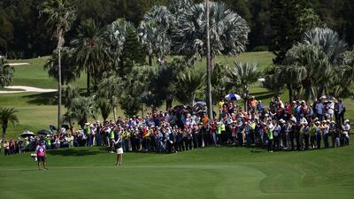 Nelly Korda plays a shot on the first hole during the third round of the Taiwan Swinging Skirts LPGA on Saturday, November 2. The American would go on to win the tournament. Getty