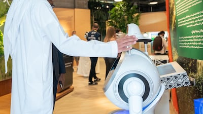 Sheikh Shakhbout visits the pavilions of African nations at Expo 2020 Dubai.