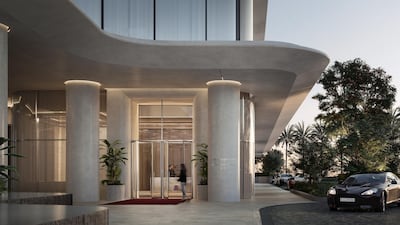 The Residences Dorchester Collection lobby. Courtesy Omniyat