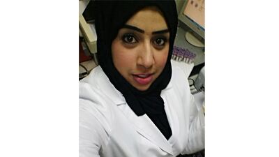 Emirati surgeon Dr Moza Al Kaabi died in a Fujairah car crash on Thursday. Courtesy Al Kaabi family