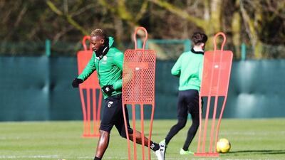 Moussa Dembele of Celtic. Ian MacNicol / Getty Images