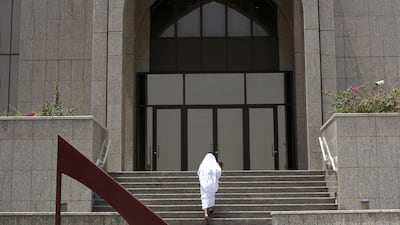 The UAE central bank said 45 per cent of respondents reported an increase in demand for business loans, 16 per cent reported a decrease in demand, while 39 per cent reported no change. Ryan Carter / The National