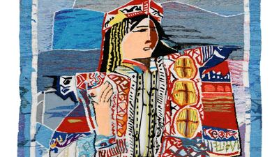 Safia Farhat's 'La Mariée' (The Bride), 1963. Barjeel Art Foundation