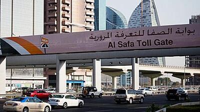 New features on the website offer customers periodic updates about Salik services. Sarah Dea / The National