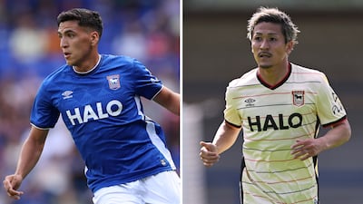 Ipswich Town kits. Getty Images