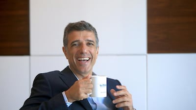 Rabea Ataya, a Palestinian-Lebanese businessman, has set up many Middle East-centric internet businesses. Ravindranath K / The National