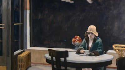 'Automat' by Edward Hopper (1927). Francis G. Mayer / Corbis / VCG via Getty Images