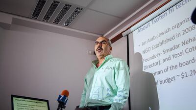 Arab-Israeli economist Sami Saadi co-founded Tsofen. Andrea DiCenzo for The National