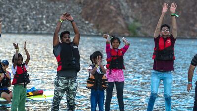 The Roads and Transport Authority ran shuttles from Dubai to attend the family-friendly day out
