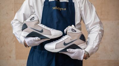 Interested buyers can purchase the shoes from Sotheby's Buy Now platform.