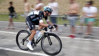 Mark Cavendish of Etixx-Quickstep team shown during Stage 2 of the 2015 Tour de France on Sunday. Sebastien Nogier / EPA / July 5, 2015