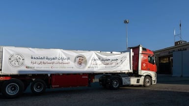 The latest batch of humanitarian relief sent from the UAE has arrived in the Gaza Strip. Wam