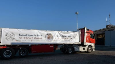 The latest batch of humanitarian relief sent from the UAE has arrived in the Gaza Strip. Wam
