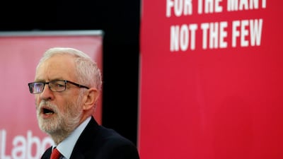 Britain's opposition Labour Party leader Jeremy Corbyn on the election campaign trail. Reuters