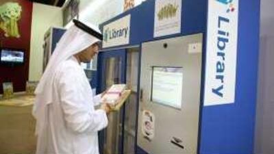 The Abu Dhabi Authority for Culture and Heritage is modernising the emirate's library service with the introduction of book vending machines.