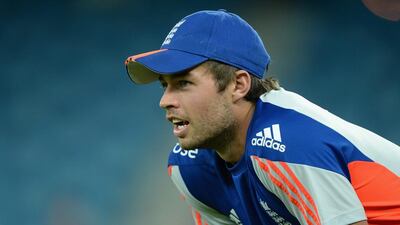 Ben Foakes during a nets session. Gareth Copley / Getty Images