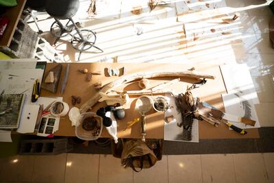 The 12-week residency gave six artists the opportunity to pursue their work in AlUla. Photo: Royal Commission for AlUla