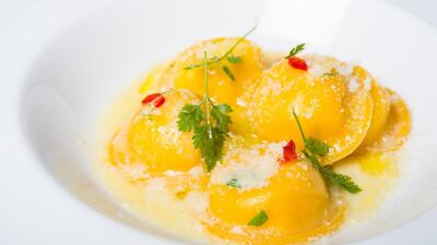 Buttons stuffed with extra virgin olive oil, garlic and chili. Courtesy Frankie's Italian Bar and Grill