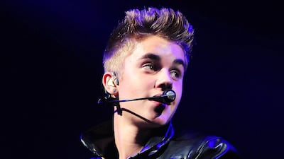 In September 2012 Justin Bieber performed at the MGM Grand Garden Arena in Las Vegas. Steve Spatafore / AP Photo