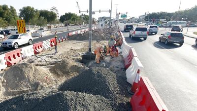 RTA will close a half kilometre stretch of Al Wasl Road, near Safa Park, to facilitate the building of a bridge as part of the second phase of the Dubai Water Canal project. Jeffrey E Biteng / The National