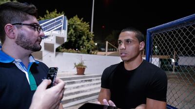 Wanderley joined Al Nasr this summer after two prolific seasons for fellow Araban Gulf League club Sharjah. Victor Besa for The National