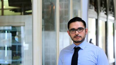 Dr Shehab Al Ansari hopes his research could produce a device that helps pre-condition hearts so the organs are better prepared for heart attacks. Satish Kumar / The National