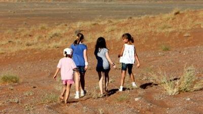 The call of the wild...camping gives children a sense of space and adventure, even though the site chosen may be a stone's throw from the shops.
