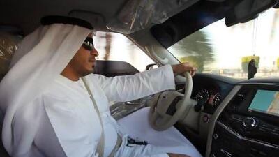27-year-old Ahmed Al Kalbani Ahmed tries not to speed, but sometimes can't help himself. Ravindranath K / The National