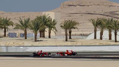 The Bahrain Grand Prix was set to take place on the weekend of March 11-13.