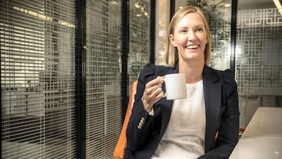 Laura Manning, founder of tea brand BRW Society, registered with Spinneys' incubator by submitting a company presentation, detailing customer need and a business plan. Antonie Robertson / The National