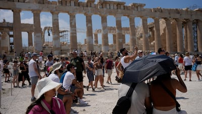 A six-day heatwave is expected to begin in Greece on Wednesday. AP