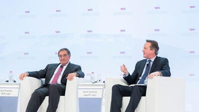 David Cameron said the UK was in the European Union for economic reasons, but left because of political and self-determination ones. Arab Strategy Forum