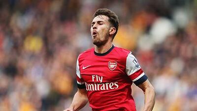 Aaron Ramsey was out injured for 21 matches this season. Scott Heavey / Getty Images