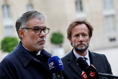 Olivier Faure, leader of the French Socialists, says there is no guarantee his party will back a vote of no confidence in the next government. Reuters
