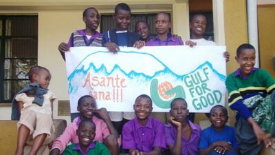 Children in Tanzania are among those who have received support from the organisation over the past two decades. Photo: Gulf for Good