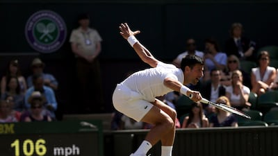 Novak Djokovic was not entirely happy with the playing surface. Tim Ireland / AP Photo