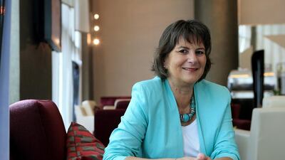 Victoria Tomlinson, chief executive of Northern Lights PR, conducted an enlightening report on what senior Emirati business women feel that they would need to enhance their careers. Ravindranath K / The National