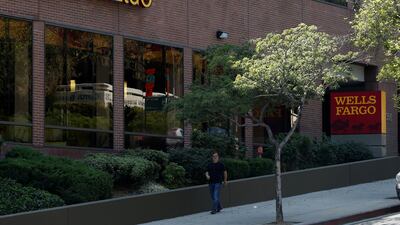A Wells Fargo bank branch in Pasadena, California. The company is involved in a programme designed to address workplace discrimination. Mario Anzuoni / Reuters