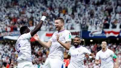 Al Ain are bidding to shock Real Madrid in the Fifa Club World Cup final. AP Photo