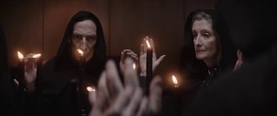 A still from the film Anything for Jackson. Photo: Shudder